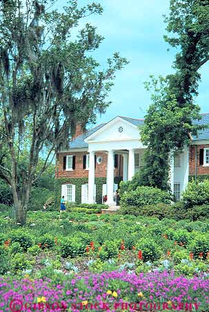 Stock Photo #14691: keywords -  architecture boone building buildings carolina charleston column columns garden hall heritage historic home house mansion mansions old people plantation plantations preserve preserved south vert vintage