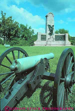 Stock Photo #14712: keywords -  cannon cannons civil commemorate commemorates commemorating in memorial memorials military mississippi monument monuments national park region south southern vert vicksburg war