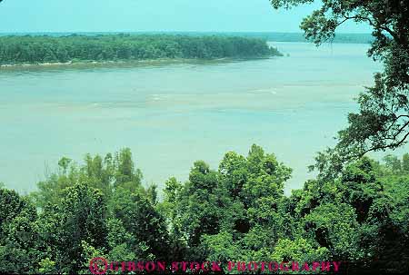 Stock Photo #14715: keywords -  big broad brown horz laden mississippi mud muddy murky region river rivers sediment silt silted silty south southern turbid vicksburg