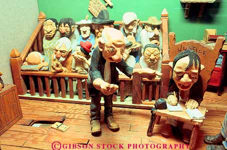 Stock Photo #14729: keywords -  art cartoon cartoons carve carved carving carvings character characters custer cute dakota display displaying displays exhibit exhibits funny horz humor humorous miniature miniatures museum museums people scene scenes sculpture sculptures setting settings small south western wood woodcarvers