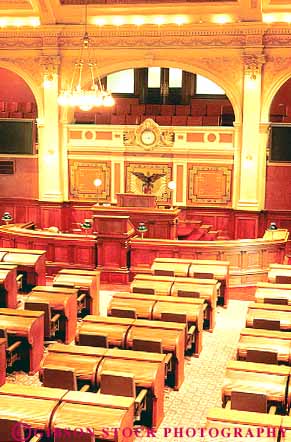 Stock Photo #14798: keywords -  architecture building buildings capitol capitols chamber dakota design government greek house interior interiors legislature pierre south state style vert