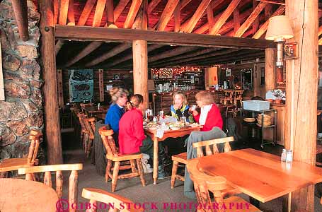 Stock Photo #14872: keywords -  architecture beam cafe cafes communities community design destination dining finish galena horz idaho inside interior ketchum lodge lodges log mountain mountains people post recreation region resort resorts restaurant rocky rustic small style sun timber town towns travel vacation valley west western winter women wood wooden
