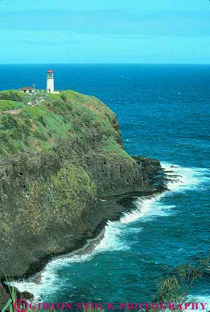 Stock Photo #14947: keywords -  cliff cliffs coast coastal destination hawaii hawaiian island islands kauai kilauea landscape lighthouse lighthouses marine ocean palm people scenery scenic sea seascape seashore shore shoreline steep travel trees tropic tropical tropics vert water