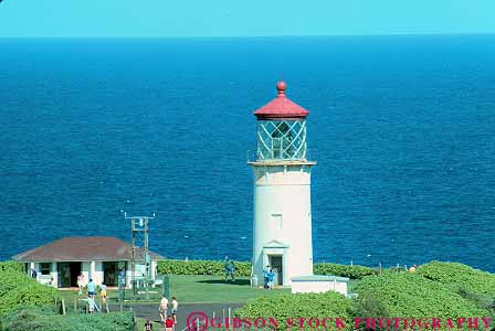 Stock Photo #14948: keywords -  beach beaches coast coastal destination hawaii hawaiian horz island islands kauai kilauea landscape lighthouse lighthouses marine ocean people scenery scenic sea seascape seashore shore shoreline sunny sunshine travel tropic tropical tropics vacation warm water wave waves