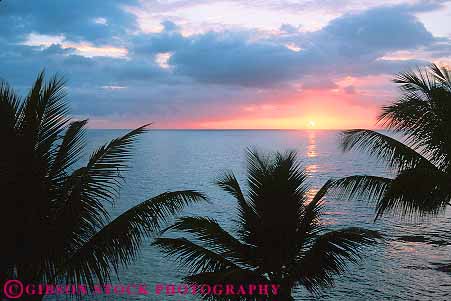Stock Photo #14952: keywords - beach beaches big coast coastal dark destination evening hawaii hawaiian horizon horz island islands kauai landscape marine maui oahu ocean pink scenery scenic sea seascape seashore shore shoreline sunset sunsets travel tropic tropical tropics vacation warm water yellow