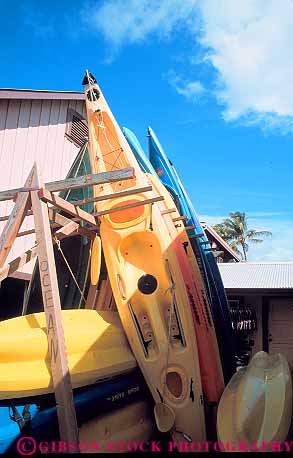 Stock Photo #14994: keywords -  destination hawaii hawaiian island islands kapaa kauai kayak kayaks rent rental travel tropic tropical tropics vacation vacationing vacations vert