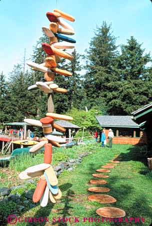 Stock Photo #10390: keywords -  alaska beach coast coastal cove debris decorate decoration decorative homer lodge lodges patterson remote rutic seashore shore shoreline vert