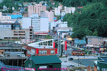 Stock Photo #7740: keywords -  alaska america architecture building buildings business center cities city cityscape cityscapes downtown horz juneau modern new urban usa