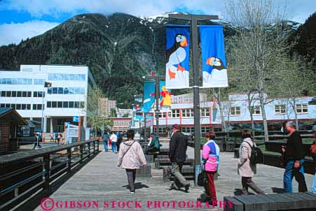 Stock Photo #7743: keywords -  alaska america american architecture banner building buildings business center cities city cityscape cityscapes downtown horz juneau modern new park urban usa