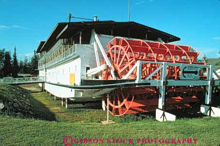 Stock Photo #10440: keywords -  alaska alaskaland building buildings fairbanks historic history horz park