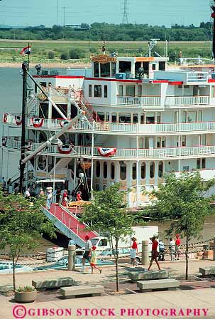 Stock Photo #12269: keywords -  boat boats dock louis mississippi missouri queen river riverboat riverboats saint st st. vert waterfront