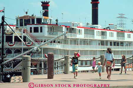 Stock Photo #12270: keywords -  boat boats horz louis mississippi missouri near people queen riverboat riverboats saint shore st st. waterfront