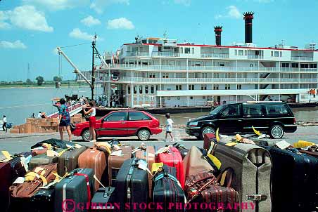 Stock Photo #12271: keywords -  boat boats dock horz load loading louis luggage mississippi missouri passenger passengers queen river riverboat riverboats saint shore st st. suitcase suitcases travel traveler travelers waterfront