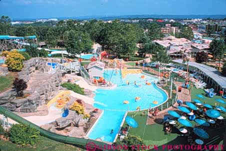 Stock Photo #9524: keywords - activities activity aerial aerials amusement attraction attractions branson destination elevate elevated entertain entertaining entertainment horz missouri overhead park parks pool recreation resort resorts summer swim swimming tourist travel view water waters white