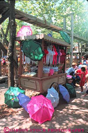 Stock Photo #9529: keywords -  activities activity amusement attraction attractions branson business cart destination entertain entertaining entertainment missouri parasol park parks recreation resort resorts sell seller selling stand tourist travel vendor vendors vert wagon