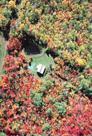 Stock Photo #9331: keywords -  aerial aerials autumn barn color craftsbury elevate elevated england fall foliage forest green landscape near new scenery scenic vermont vert