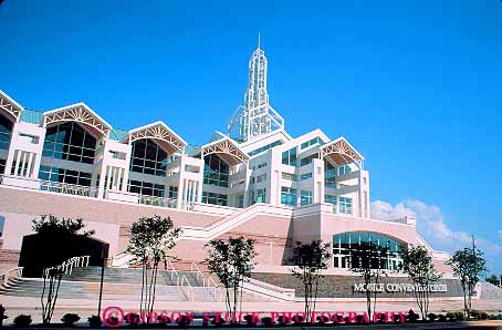Stock Photo #15196: keywords - alabama architecture building center centers convention design downtown geometric geometrical geometry horz mobile modern new region south southern style