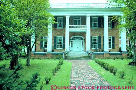 Stock Photo #15223: keywords - alabama battle column columns friedman historic home homes horz house houses region south southern square tuscaloosa