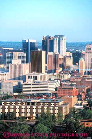 Stock Photo #7760: keywords -  alabama america american architecture birmingham building buildings business center cities city cityscape cityscapes downtown high modern new office rise skyline skylines urban usa vert