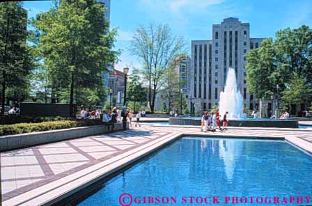 Stock Photo #7764: keywords -  alabama america american architecture birmingham building buildings business center cities city cityscape cityscapes downtown fountain high horz linn modern new office park people pond pool rise skyline skylines south summer urban usa