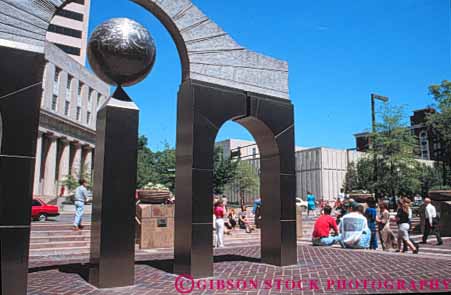 Stock Photo #7765: keywords -  alabama america american arch architecture art birmingham building buildings business center cities city cityscape cityscapes downtown high horz modern new office promenade public rise sculpture skyline skylines south urban usa