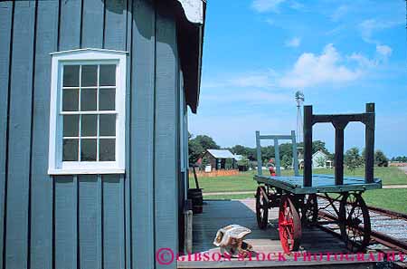 Stock Photo #12359: keywords - agriculture and antiques building cart delaware dover historic history horz museum museums old railroad railroads station village wagon