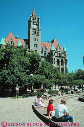 Stock Photo #7779: keywords -  america american architecture building buildings business center cities city cityscape cityscapes downtown high landmark minnesota modern new office outdoor outdoors outside paul people relax relaxed relaxing rise saint skyline skylines summer tower urban usa vert