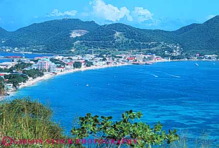 Stock Photo #10153: keywords -  antilles blue caribbean cove coves destination destinations horz island islands landscape leeward lesser maarten marrten marten ocean philipsburg saint scenery scenic sea st st. sunny sunshine travel tropic tropical vacation virgin warm