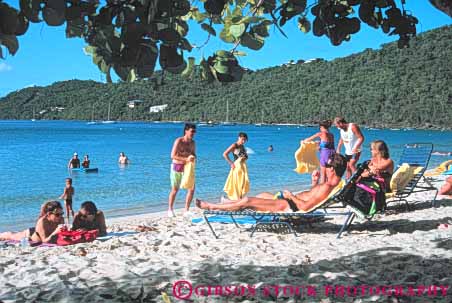 Stock Photo #10173: keywords - antilles beach beaches caribbean destination destinations horz island islands leeward lesser magans ocean people resort resorts saint sea st st. sunbath sunbathing sunny sunshine thomas travel tropic tropical vacation virgin warm