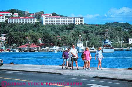 Stock Photo #10176: keywords -  along amalie antilles caribbean charlotte destination destinations horz island islands leeward lesser ocean people resort resorts saint sea st st. sunny sunshine thomas tourist tourists travel traveler travelers tropic tropical vacation virgin walk walking warm waterfront