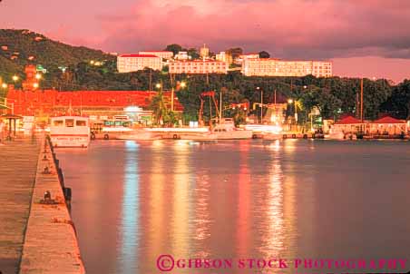 Stock Photo #10177: keywords -  amalie antilles caribbean charlotte destination destinations dusk horz island islands leeward lesser lighting lights ocean reflect reflection resort resorts saint sea st st. sunny sunshine thomas travel tropic tropical vacation virgin warm