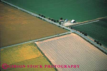 Stock Photo #1297: keywords -  aerial aerials buildings california countryside crossroads farm farming farmland farms geometric horz intersection intersections landscape line linear overhead road roads rural sacramento scenery scenic street valley view