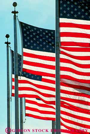 Stock Photo #15738: keywords -  america american and array blue cluster flag flags glory group lots many numerous old pattern pole poles red stars stripes symbol symbolize symbolizes symbols vert white