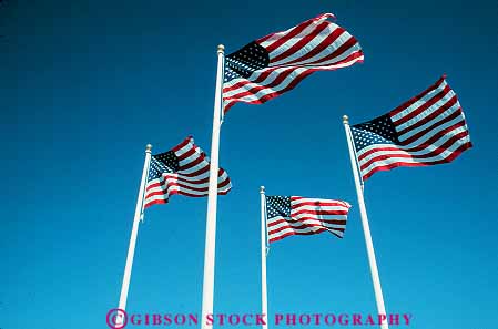 Stock Photo #15739: keywords -  america american and array blue cluster flag flags glory group horz lots many numerous old pattern pole poles red stars stripes symbol symbolize symbolizes symbols white