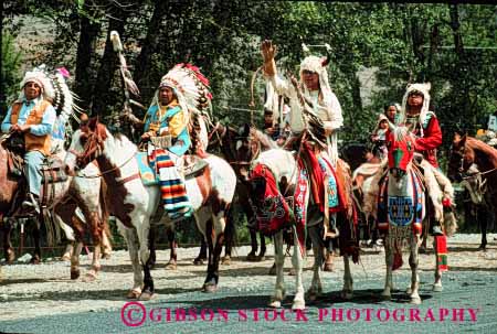 Stock Photo #1340: keywords -  american americana bead costume dress era gathering history horse horz indian leather living native oregon springs traditional warm