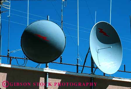 Stock Photo #1348: keywords -  communicate communications dish horz industry microwave radio technology telecommunications