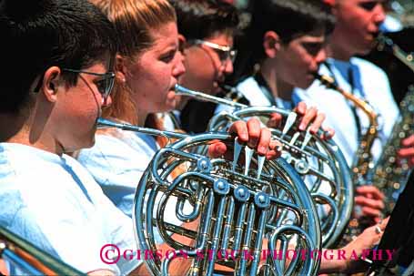 Stock Photo #1359: keywords - art coordination high horz learn music musician perform pract quiet school share spouse student students teach together
