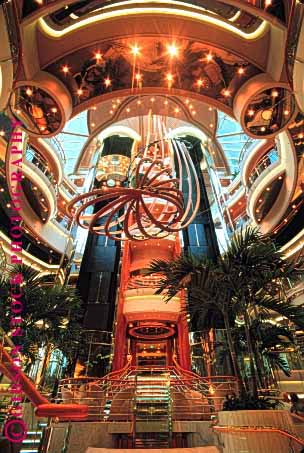 Stock Photo #1416: keywords - adventure architecture boat cruise design elegant fun interior liner lobby ocean of opulent passenger recreation relax rhapsody sea seas ship summer travel trip vacation vert warm