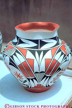 Stock Photo #15955: keywords -  acoma american artifact artifacts bowl bowls clay craft crafted crafts cultural culture decorate decorated design earthen ethnic handicraft heritage indian mexico minority native new paint painted pot pots pottery pueblo style tradition traditional vert