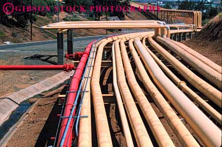 Stock Photo #1436: keywords -  crude energy environment equipment fuel gas horz industry machinery oil petroleum pipe pollution pressure process refine refinery storage system tanks technology transportation