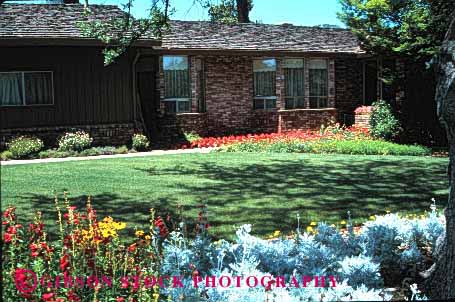 Stock Photo #1453: keywords -  abode architecture california dwelling estate expensive family home horz house investment landscape property quarters real released residence residential shelter suburb