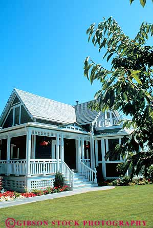 Stock Photo #11479: keywords -  class cottage cottages cute home homes house houses landscape landscaping lawn middle quaint released vert washington wood wooden