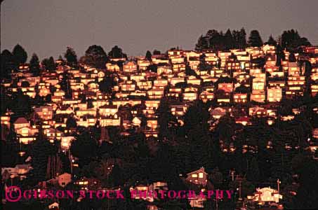 Stock Photo #1463: keywords -  abode california cerrito community dawn dusk dwelling el estate expensive family hill home horz house investment landscape neighborhood property quarters real reflection residence residential shelter subu sunrise sunset town urban window