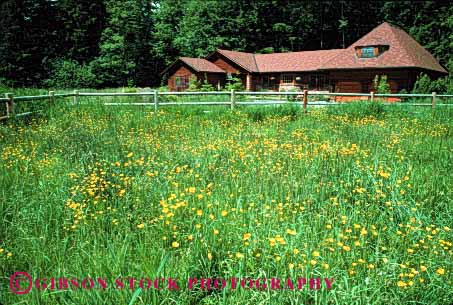 Stock Photo #1471: keywords - abode acre country dwelling estate expensive family field home horz house investment landscape lot open property quarters ranch real released residence residential rural shelter solitude space washington
