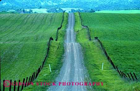 Stock Photo #1502: keywords -  california dirt hill horz remote road rough route rural scenic solitary wild