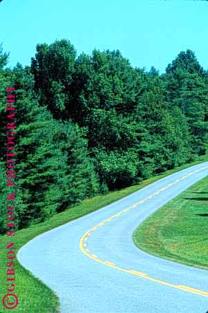 Stock Photo #1503: keywords -  blue carolina curve dangerous forest north parkway pavement remote ridge risk road route rural scenic solitary vert wild winding
