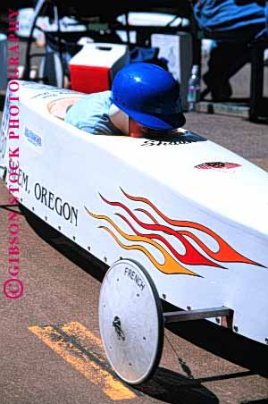 Stock Photo #1543: keywords -  americana box build car child children competition contest course craft derby downhill glide gravity helmet oregon parent pavement practice race roll salem soap speed tradition vert wheel