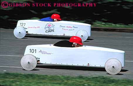 Stock Photo #1545: keywords -  americana box build car child children competition contest course craft derby downhill glide gravity helmet horz oregon parent pavement practice race roll salem soap speed tradition wheel