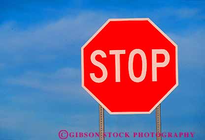 Stock Photo #18277: keywords - blue bright colorful hexagon hexagons horz letter letters polygon polygons red shape shaped shapes sign signs sky stop traffic word words