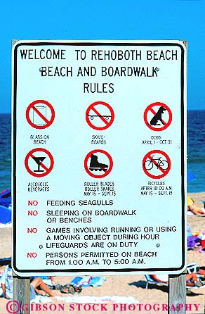 Stock Photo #16125: keywords - and atlantic beach beaches boardwalk bright color colorful deleware direct directing direction directs info inform information informational informative informed informing informs no ocean public regulate regulates regulation regulations rehoboth restricting restriction restrictions restricts rule rules sign signs vert